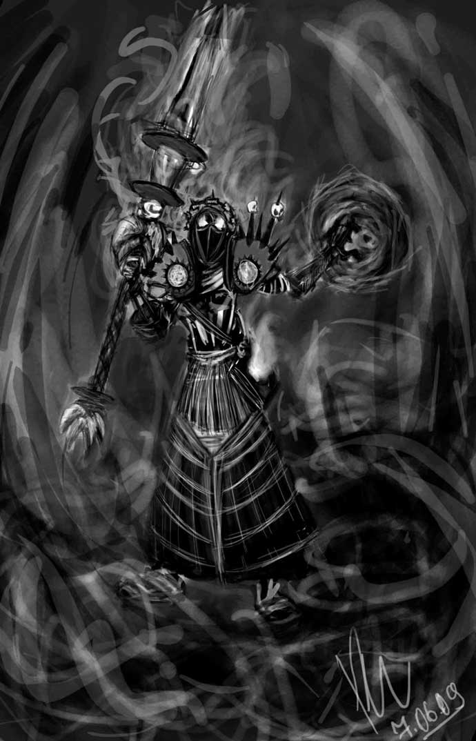 Warlock. Обои с варлоком на рабочий стол