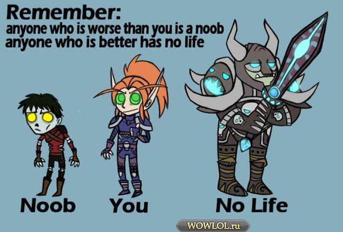 Noob - You - No life