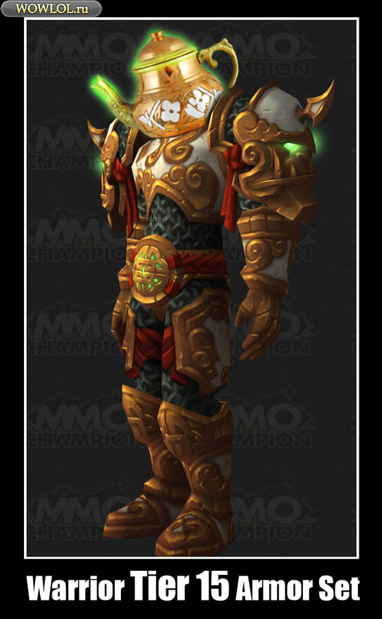 Warrior Tier 15 Armor Set