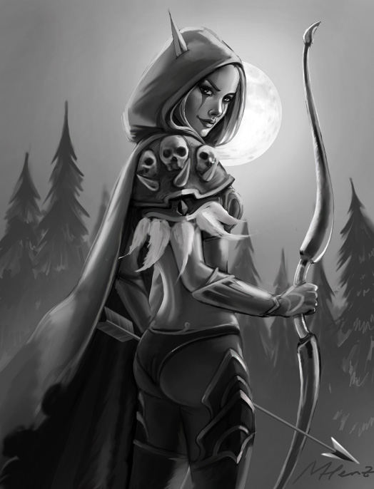 Еще одна эльфийка