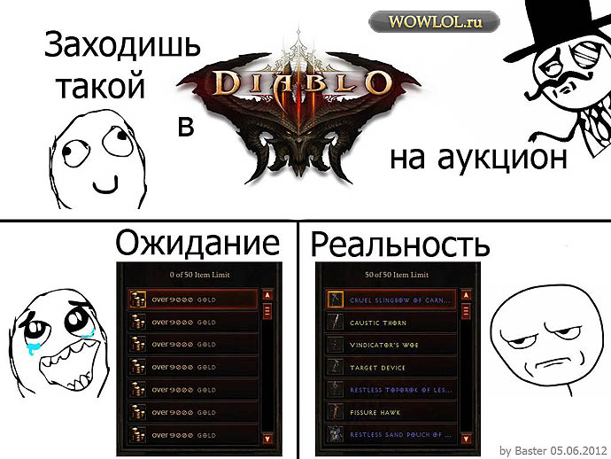 Аукцион в Diablo III