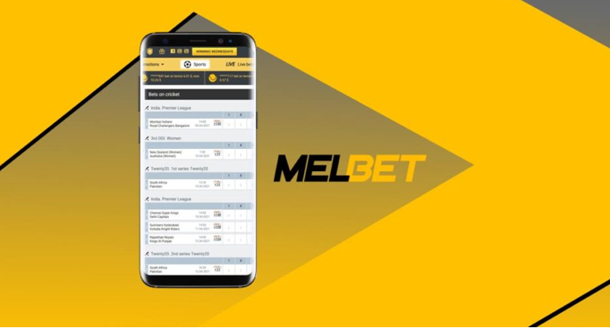 Приложение для ставок Melbet: установка и преимущества