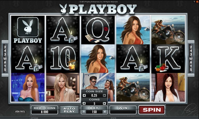 Игровой автомат Playboy